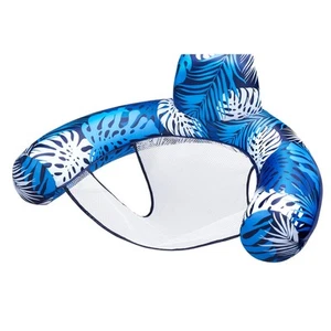 Inflatable Pool Noodle Chair,Pool Floats Chair Adult with Plant Pattern,Float... - Bild 1 von 8