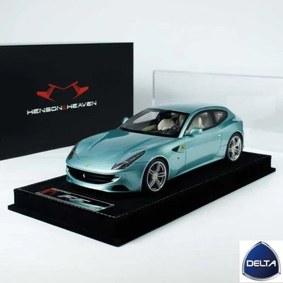 1/18 Henson & Heaven HH Model Ferrari FF Light Metallic Blue - Image 1 of 4