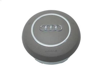 Audi A8 4E Lenkrad Sicherheitsmodul Hupenknopf Braun 4E0880201BJ - Bild 1 von 4