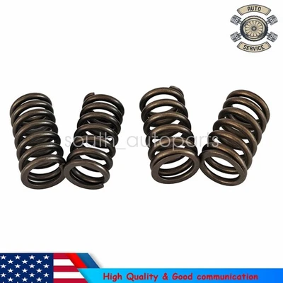 4 Pcs Cylinder Intake Exhaust Valve Springs Kit For Kawasaki KX250F 2004-2014 Foto 1 de 4