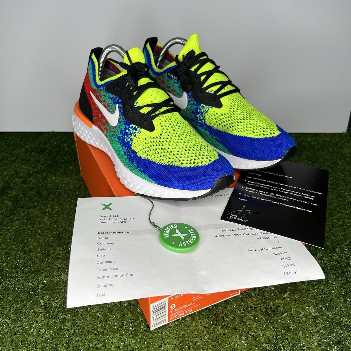 Nike Epic React Flyknit Belgium for Sale Authenticity Guaranteed eBay