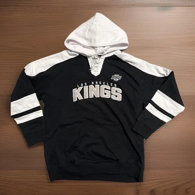 Los Angeles Kings пуловер толстовка с капюшоном мужчин XL НХЛ хоккей толстовка с Ярлыками - Изображение 1 из 4