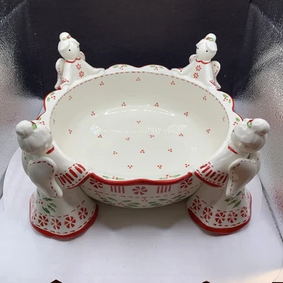 Temptations By Tara Christmas Angel cuenco de 1,5 cuartos de galón Foto 1 de 4