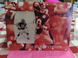 1998 Skybox Double Vision Kordell Stewart #10 Pitts Steeler 1408/5000 Oversized - Picture 1 of 10
