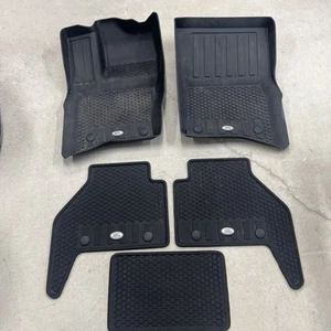 Land Rover Defender L663 110 5 Seater 2020+ OEM Front Rear Rubber Mats - Picture 1 of 5