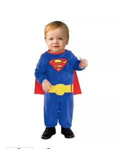 Superman Infant 6-12 Months 2 Piece Costume  B3 - Picture 1 of 3