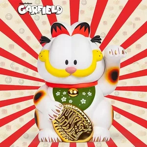 Figura de moda limitada ZCWO Fortune Garfield Gold Rush Maneki Neko nueva en stock - Imagen 1 de 9