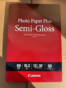 Canon SG-201 13" x 19" in Semi-Gloss Printer Photo Paper, 50 Sheets, - Picture 1 of 3