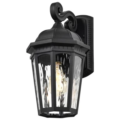Бра настенное наружное Nuvo Lighting 60/5946 East River высота 10 дюймов - черное - Изображение 1 из 4