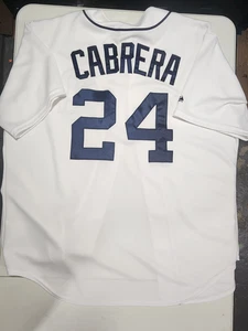 Detroit Tigers Miguel Cabrera Majestic Jersey Size XL MLB - Picture 1 of 4