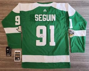 Camiseta de hockey firmada por Tyler Seguin Dallas Stars NHL LEGEND JSA - Imagen 1 de 8