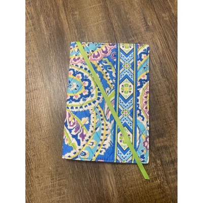 Vera Bradley Paperback Cover Journal Notebook Planner Capri Blue Quilted - Image 1 of 4
