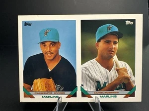 1993 Topps Gold #599 Clemente Nunez / Daniel Robinson Marlins Card Lot - Picture 1 of 2