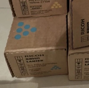 Ricoh Pro C7100 Toner New Savin Lanier Japan Cyan Blue Only - Picture 1 of 1