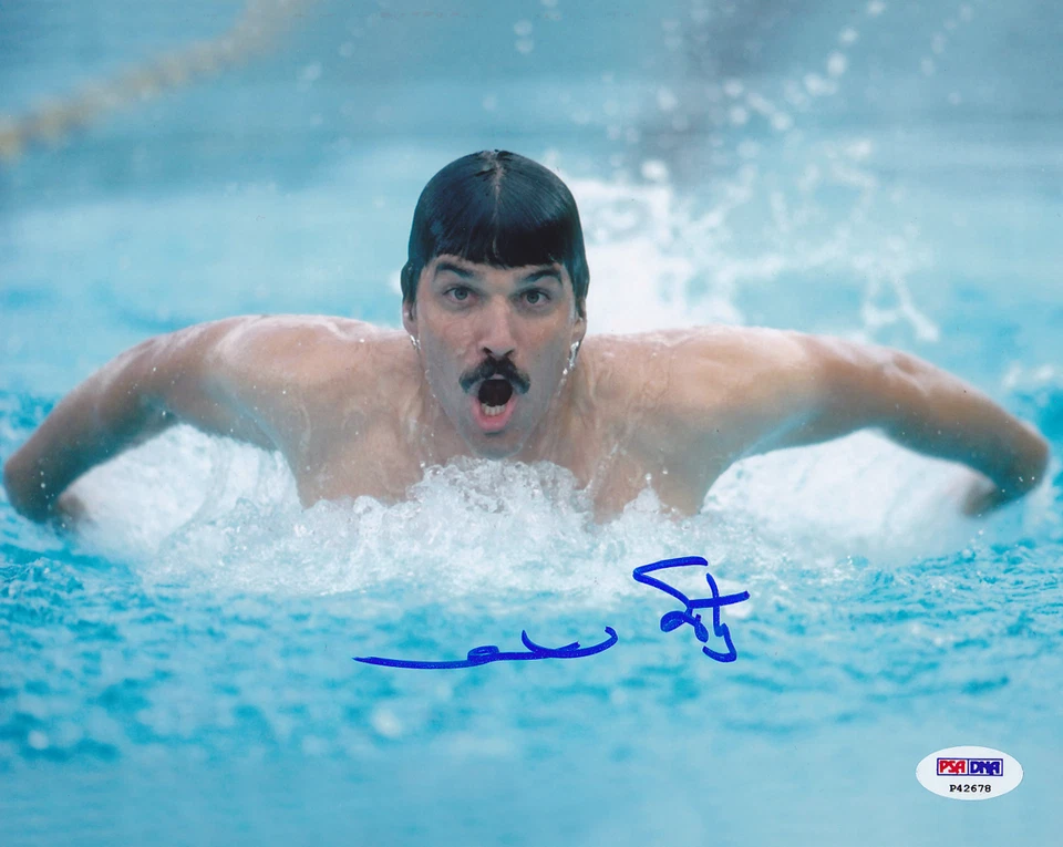 Mark Spitz SIGNED 8x10 Photo Olympic Swimmer PSA/DNA AUTOGRAPHED - Image 1 of 1