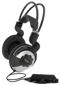 Audio2000'S AHP506 Bass Vibration Stereo Headphones w/ 1/8" Adapter -New - Bild 1 von 5