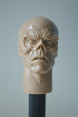 1:6 Red Skull Smith Hugo Vivian Unpainted Head Sculpt Carved Fit 12'' Figure - Image 1 of 4