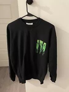J.W. Anderson Slime Black Sweatshirt Men’s Medium - Picture 1 of 4