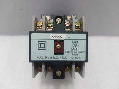 Relais De Contrôle Industriel Square D 8501 Type X0 40 - Photo 1/4