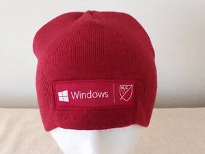 Microsoft Windows / Major League Soccer Logo Red Acrylic Beanie* - Picture 1 of 7
