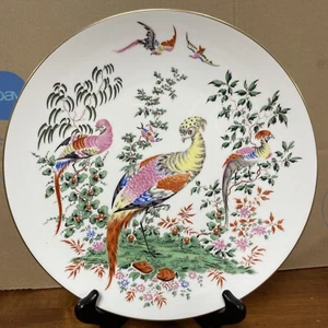Royal Worcester Bone China Limited Edition Hand Painted Fabulous Birds 10-5/8” - Picture 1 of 8