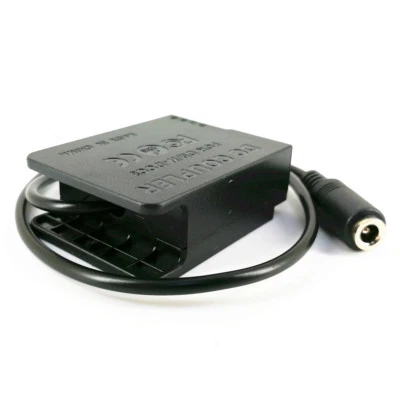 Batería ficticia DMW-DCC8 DC acoplador de alimentación para cámara Panasonic DMW-AC8 G5 G6 G7 GH2 Foto 1 de 4