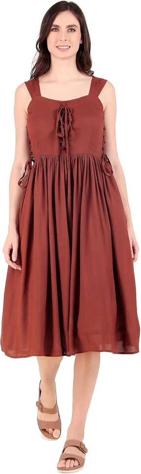 Women Renaissance Medieval Pirate Peasant Cottagecore Dress - Image 1 of 1