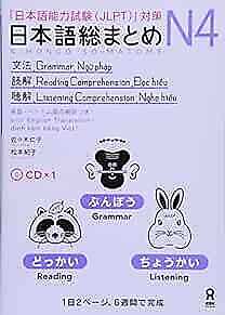JLPT Nihongo So-Matome N4 japanische Grammatik Lesen Hören Verstehen... Formular JP