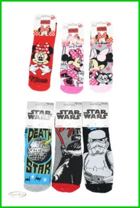 Socks Antiscivolo for Kids Socks Ladies Calse Star Wars Minnie - Picture 1 of 18