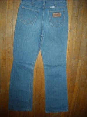 PANTALONES VAQUEROS WRANGLER DE COLECCIÓN AÑOS 70 27 X 31 PARA HOMBRE CORTE BOTA ACAMPANADO 11MWZ 29 X 32 Foto 1 de 4