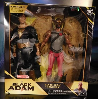 Juego Spin Master DC Comics 2021 Black Adam & Hawkman nuevo en caja Foto 1 de 2