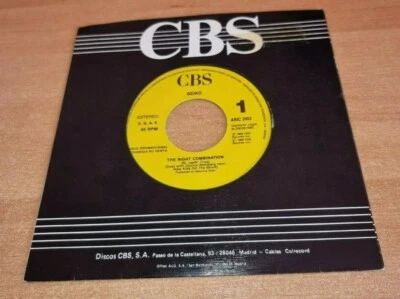 SEIKO & DONNIE WAHLBERG The right combination NKOTB 7" SPAIN PROMO SINGLE VINYL - Image 1 of 3