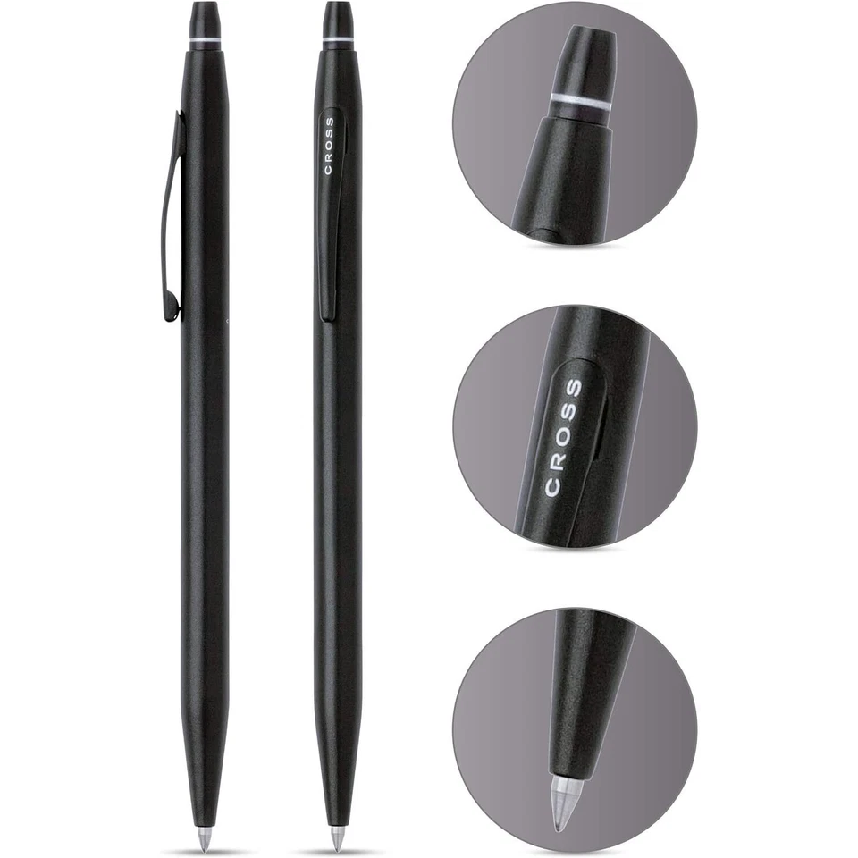 Cross Rollerball Click Classic Black Tintenroller Schwarz NEU OVP Geschenkbox - Bild 1 von 1