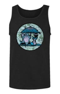 Totoro Shirt Studio Ghibli Fall Halloween Men's Tank Top - Picture 1 of 4