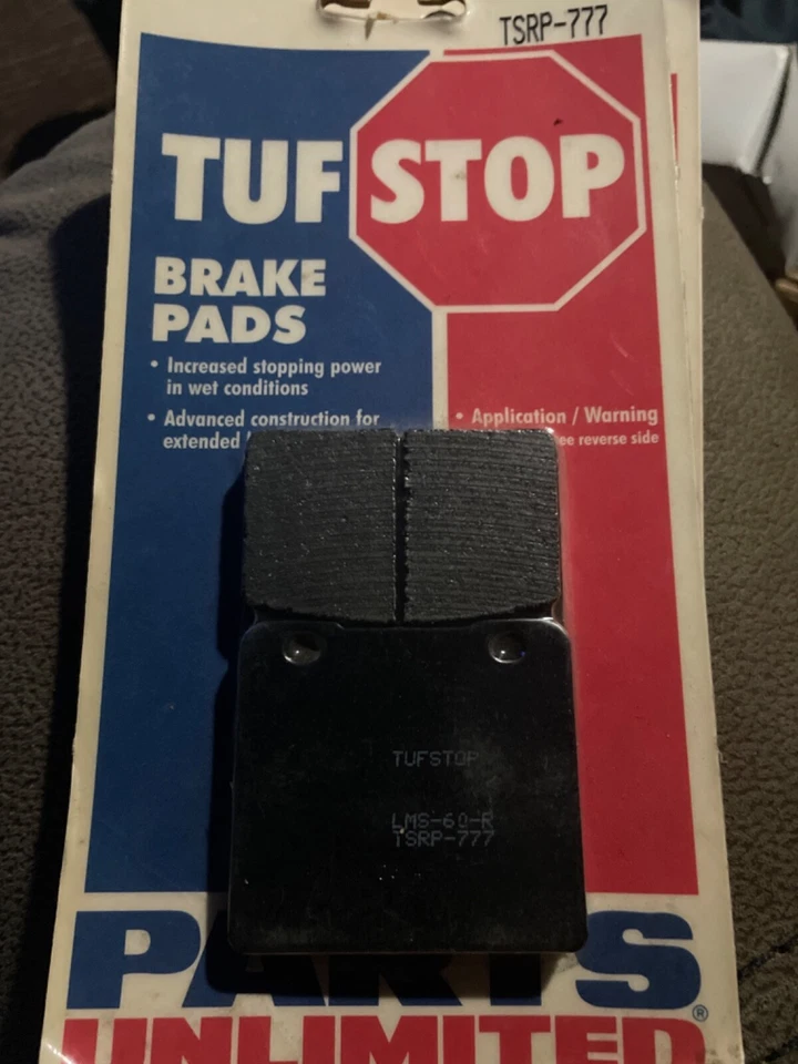 Pastillas de freno Suzuki VL GV GSXR VS GL 800 1000 piezas ilimitadas TufStop TSRP-777 Foto 1 de 1