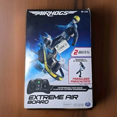 Air Hogs Extreme Air Board Remote Control Stunt Drone ParaGlider Hover Indoor RC - Image 1 of 2