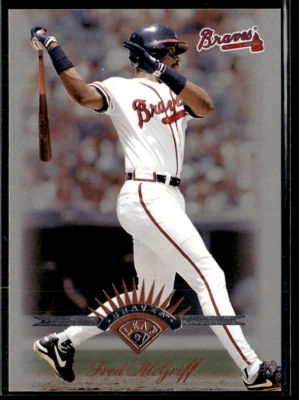 1997 Leaf - #97 Fred McGriff - Image 1 of 2
