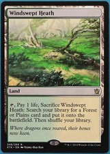 Windswept Heath Khans of Tarkir NM Land Rare MAGIC CARD (ID# 431356) ABUGames