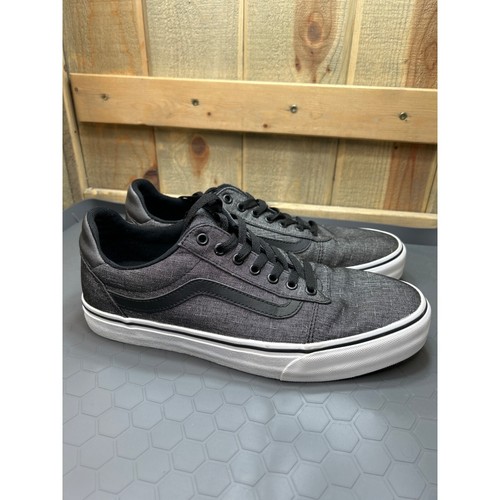 Sneakers uomo Vans Off The Wall taglia 11 5 nere e grigie