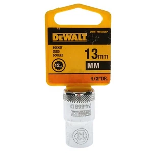 DeWALT DWMT74568OSP 13 mm Chrom Standard Steckschlüssel, 1/2" Antrieb, 74-568D, 12-Punkt - Bild 1 von 12