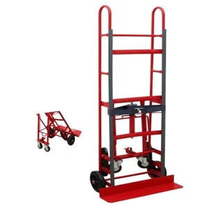 Heavy Duty Hand Truck Dolly Cart Trolley Cart w/ Widen Shovel Plate 551lbs 250kg - Picture 1 of 16