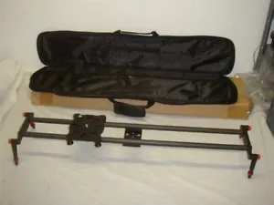 JINSE 31.5" CARBON FIBER CAMERA SLIDER DOLLY SYSTEM -LOOK! - Picture 1 of 12