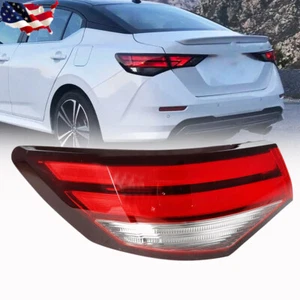 Left Driver Tail Light For Nissan Sentra 2020-23 Brake Outer Rear Stop Taillamps - Bild 1 von 10
