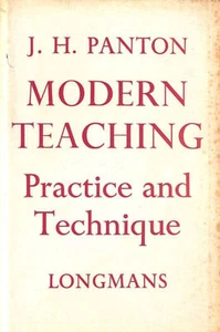 Modern Teaching Practice And Technique by J H Panton - Imagen 1 de 1