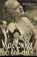 WFK 583 | MADONNA, WO BIST DU? | Liane Haid, Viktor de Kowa, Olly Gebauer