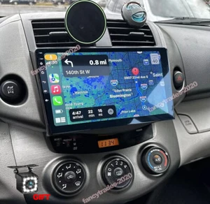 For 2007 2008 2009 2010-2012 Toyota RAV4 Android 13 CarPlay Car Stereo Radio GPS - Picture 1 of 11