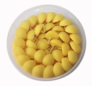 Cow Ghee Diya Wax Free & Vegan Ghee Batti/Wicks/Jyot For Puja Worship , 100 Pcs - Picture 1 of 4
