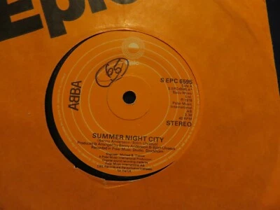 ABBA SUMMER NIGHTS/A MEDLEY IRISH PRESSING EX/NM - Image 1 of 2