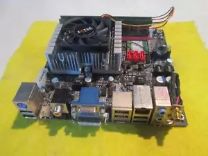 Zotac Geforce 9/DX10 Mini Board w/ CPU & 4GB RAM HDMI Wifi DUI VGALAN USB - Picture 1 of 1