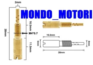 kit 12 Getti getto minimo per carburatore MIKUNI VM TM HS HSR RS dal 10 al 37.5 - Foto 1 di 3